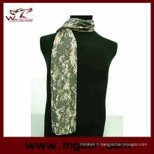 Face voile maille filet écharpe masque foulard militaire Camo écharpe